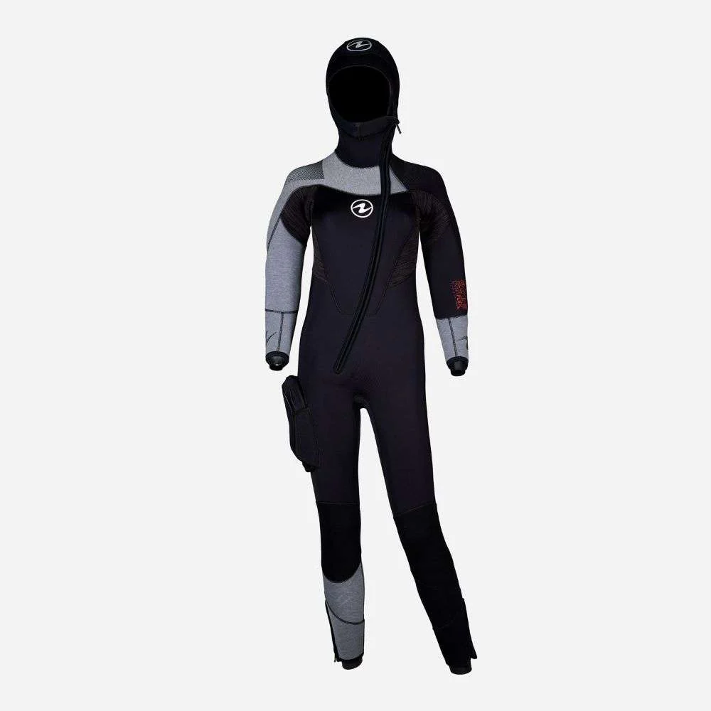 DYNAFLEX - Women's Dive Wetsuit with Hood 7mm - Image 2
