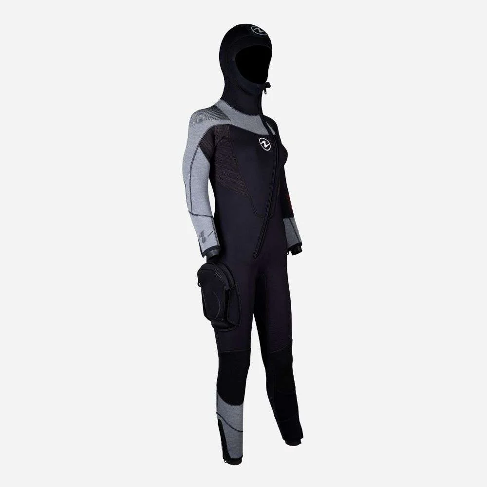 DYNAFLEX - Women's Dive Wetsuit with Hood 7mm - Image 3